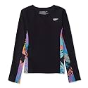 Speedo Girl's Uv Swim Shirt Long Sleeve Rashguard
