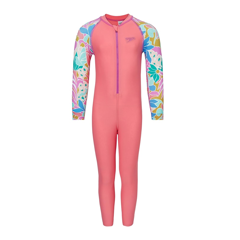 Speedo Girls Endurance 10 Essential All in One Suit for Tots (Age Range ...