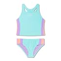 Speedo Girls Swimsuit Two Piece Tankini Thick StrapTankini Set