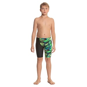 speedo kids tri bold allover v cut panel jammer boys