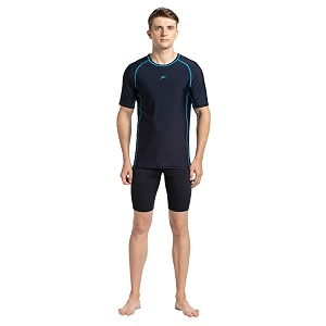 speedo men39s endurance 10 short sleeve suntop
