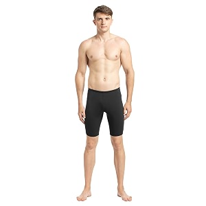 speedo men39s endurance essential jammer - black