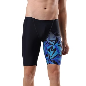 speedo men39s endurance 10 hyperboom v cut jammer - true navy amp blue flame