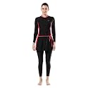 Speedo Women's Endurance10 Printed Two Piece Full Bodysuit Swimming Costume Swimwear