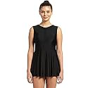 Speedo Women's Swimdress with Boyleg | Swimming Costume Swimsuit | Chlorine Resistance | UPF 40+ Sun Protection | Removable Bra Pads
