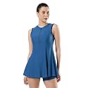 Speedo Women's Endurance 10 Closedback Swimdress with Boyleg - Arabian Night &amp; True Navy