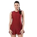 Speedo Women's Endurabrite Closedback Swimdress with Boyleg | Swimming Costume | Swimming Suit for Women | Chlorine Resistance | UPF 40+ Sun Protection | Removable Bra Pads