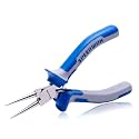 SPEEDWOX 5 Inch Round Nose Pliers, Mini Ultra Tapered Jaw