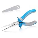 SPEEDWOX Fine Tips Needle Nose Pliers With Serrated Jaw Precision Jaw