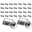 SPEEDWOX Key Fob Hardware with Split Ring Wristlet Sets Webbing Crafts