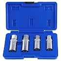 SPEEDWOX 4Pcs Metric Stud Removal Tool, 6-12mm Sockets for Broken Bolts