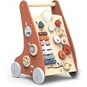 Speedy Monkey Wooden 9-in-1 Activity Walker | Push Toy &amp; Shape Sorter