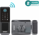 SPEEDY Wi-Fi Rim Lock for Internal Doors | Smart Door Lock | 5-Way Unlocking | Mobile App, Fingerprint, PIN, RFID Card & Emergency Key | 2-year Warranty & Free Installation by brand Smart Door Lock