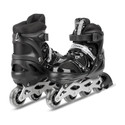 SPEEDYZONE Skating Shoes Adjustable Size LED Wheels for Kids Boys Girls In-line Adults Size  6 UK - 9 UK