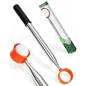 SPEENSUN Golf Ball Retriever, Max 6/9/12/14.5/15Ft Lightweight Portable Stainless/Aluminum Alloy Telescopic Golf Ball Grabber for Water, Bushes and Grass, Golf Accessories Gifts for Men Women