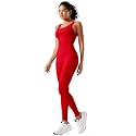 speerise Sleeveless Bodycon Jumpsuit Tank Unitard Tummy Control Bodysuit