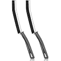 Bathroom Cleaning Brush Brush for Toilet Cleaning Bathroom Cleaning Accessories Tiles Cleaning Brush Bathroom Brush with Long Handle and Gap Cleaning Brush (Gap Brush-Pack of 2)