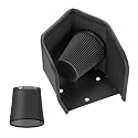 SPELAB Cold Air Intake Compatible for 1994-2002 Dodge Ram 2500 3500 5.9L L6, Includes Pre-Filter, Black