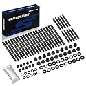SPELAB Head Stud Replacement Kit Compatible with Chevrolet 2004-2019 GEN III IV 4.8l 5.3l 5.7l 6.0l 6.2l Small Block Cylinder Head Stud Kit, Cylinder Head Stud Assembly Kit & Assembly Lubricant