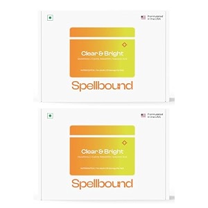 spellbound clear amp bright liposomal glutathione supplement to support skin glow  vitaminc hyaluronic acid collagen amp astaxanthin for hydration amp antioxidant support  formulated in usa pack of 2