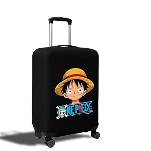 spendex polyester protective luggage cover  hard luggage trolley bag cover  washable  dust proof  stretchable  l - 28 inch  captain 1