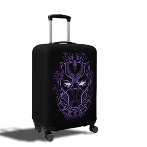 spendex polyester protective luggage cover  hard luggage trolley bag cover  washable  dust proof  stretchable  l - 28 inch  vibranium stealthh