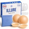 Spera Nipple Covers Reusable Comfortable Invisible Adhesive Silicone Pasties for Women