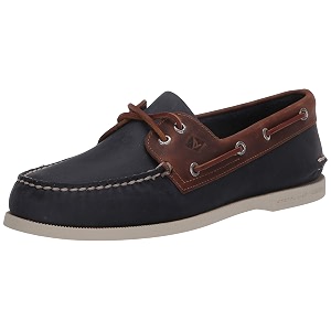 Sperry Mens Leeward Suede 1-Eye Boat Shoe