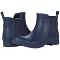 Sperry Womens Walker Round Toe Rain Casual Boots Ankle Low Heel 1-2" - Black