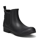 Sperry Womens Walker Round Toe Rain Casual Boots Ankle Low Heel 1-2" - Black