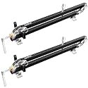 SpeTool Panel Clamp, 4-Way Pressure Parallel Clamp For Board Cabinet, Tabletops, Woodwork, Adjustable Parallelogram Couplers, Cutting Board Clamps For Precision Projects, 16 Inch Panel Clamps 2 Pack
