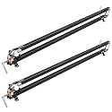 SpeTool Panel Clamp, 4-Way Pressure Parallel Clamp For Board Cabinet, Tabletops, Woodwork, Adjustable Parallelogram Couplers, Cutting Board Clamps For Precision Projects, 48 Inch Panel Clamp 2 Pack