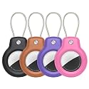 for AirTag Holder Keychain,Air Tag-4 Pack Holder Case Airtags 1st/2nd Gen