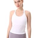 sphinx cat Womens Ribbed Workout Crop Tops with Built in Bra Yoga Racerback Tank Top Slim Fit