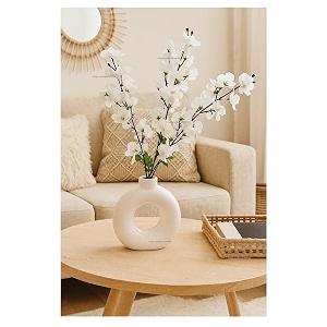 SPHINX Ceramic Vase with Artificial Flowers Flower