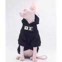 Sphynx Cat Apparel Kitty Clothes Autumn and Winter Hairless Cat Outfits Bald Cat Clothes for Devon Rex Cats, Cornish Cats (Medium)