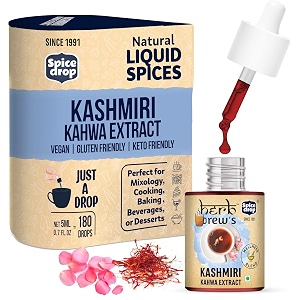 spice drop herb brews kashmiri kahwa extract for green tea 5ml 180 drops