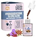 Spice Drop Hyderabadi Kadak Chai Masala Extract | Contains Rose, Saffron &amp; Clove | Flavors 180 cups | 5ML equals 125 grams of powder | No preservative | 1 drop per cup | Tea Masala Drops