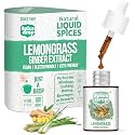 Spice Drop Lemongrass Ginger Natural Extract | Best Used For Herbal Tea, Soups, Shakes, and Beverages | No Added Preservatives | Vegan Paleo Friendly | Drop And Stir | Non-GMO | 5 ML (180 Drops)