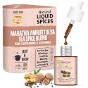 Spice Drop Maratha Amruttulya Chai Masala Extract | Contains Ginger, Clove &amp; Nutmeg | Flavors 180 cups | 5ML equals 125 grams of powder | No preservative | 1 drop per cup | Tea Masala Drops