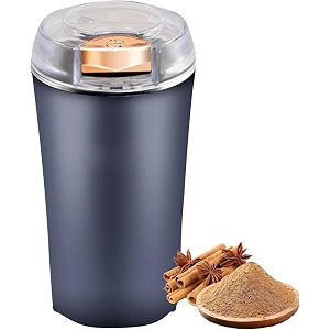 spice grinder portable -electric grain mill grinder stainless steel dry grain spices cereals seasonings coffee bean grinder machinemulticolor pack of 1