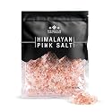 The Spice Lab Himalayan Pink Salt - 5 Pound Bag - Gourmet Pure Crystal - Pink Himalayan Salt is Nutrient and Mineral Dense for Health - Kosher &amp; Natural Certified - Excellent Bath Salt
