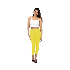 tailored cut amp classic fit stretchable viscose elasthane fabric ankle length leggings for women