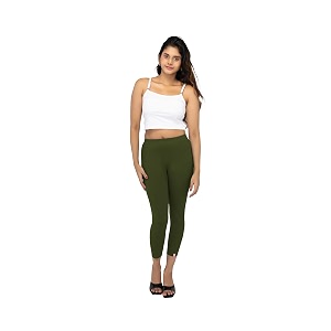 tailored cut amp classic fit stretchable viscose elasthane fabric ankle length leggings for women