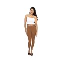 Tailored Cut &amp; Classic Fit Stretchable Viscose Elasthane Fabric Ankle Length Leggings for Women