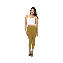 Tailored Cut &amp; Classic Fit Stretchable Viscose Elasthane Fabric Ankle Length Leggings for Women