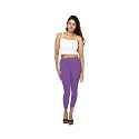 Tailored Cut &amp; Classic Fit Stretchable Viscose Elasthane Fabric Ankle Length Leggings for Women