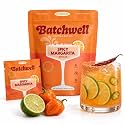Spicy Margarita Drink Mix Packets for Cocktails and Mocktails, No Stevia