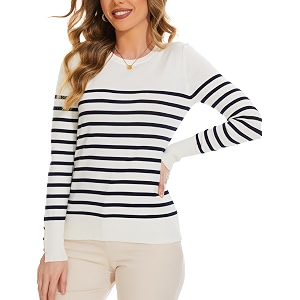 Spicy Sandia Womens Long Sleeve Crewneck Sweaters