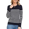Spicy Sandia Women's Long Sleeve Crewneck Sweaters Dressy Casual